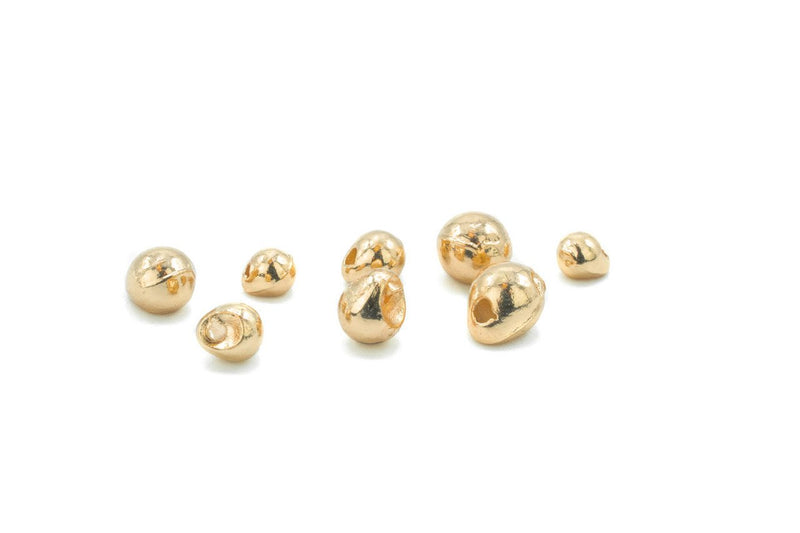 Umpqua Jig Bomb Beads Gold / 2.5mm (20Pk) Beads, Eyes, Coneheads