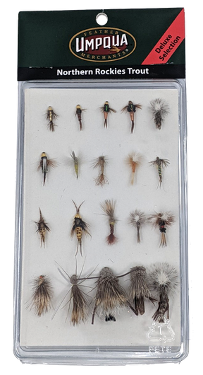 Umpqua Northern Rockies Trout Deluxe Fly Selection Flies