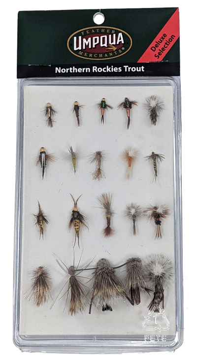 Umpqua Northern Rockies Trout Deluxe Fly Selection Flies