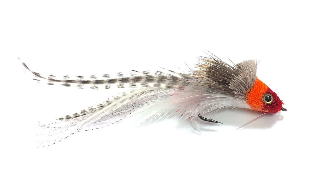 Umpqua Swimming Baitfish Red/White / 1/0 Warmwater Flies