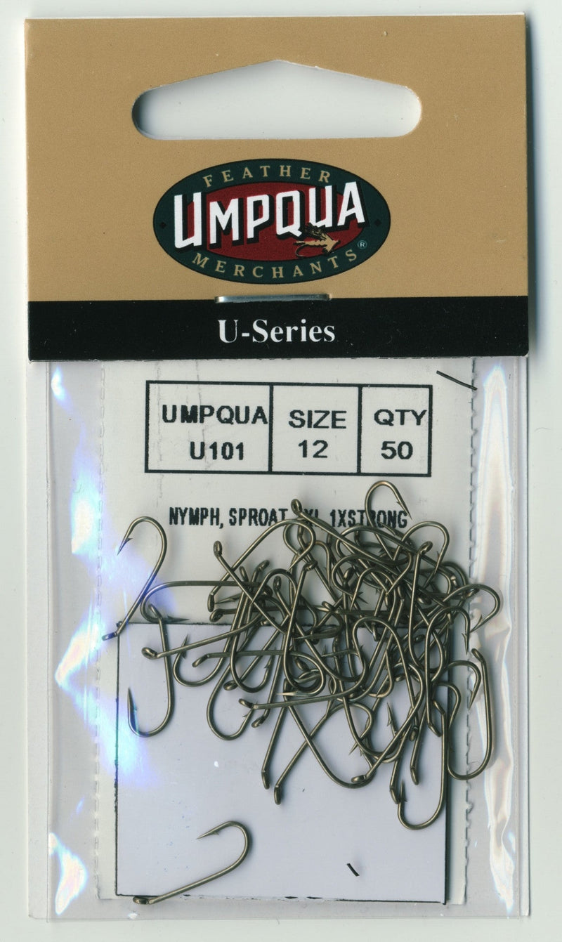 Umpqua U101 Nymph U-Series Hook 50 Pack – Dakota Angler & Outfitter