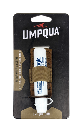 Umpqua ZS2 Gel Floatant Holder w/ Dry Magic Fly Fishing Accessories