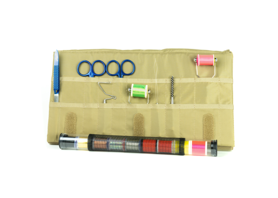 Umpqua ZS2 Traveler Fly Tying Kit Olive Luggage