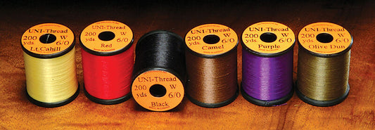 Uni 6/0 Waxed Thread Threads