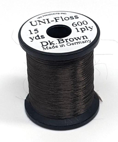 Uni-Floss Dark Brown Threads