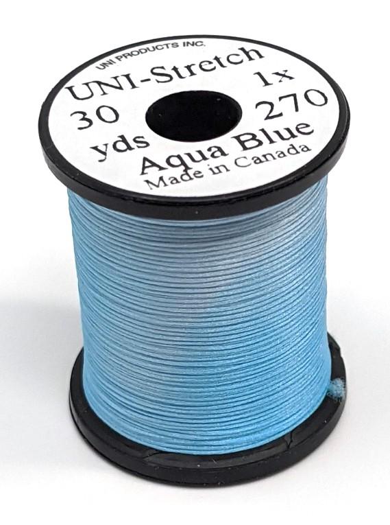 Uni Stretch Aqua Blue Threads