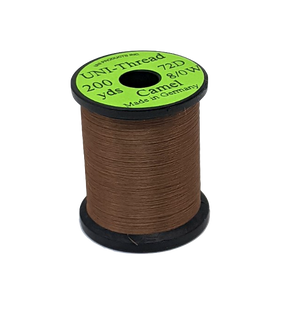Uni-Thread 8/0 Waxed Midge - Camel #51 Threads