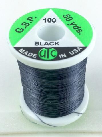 UTC Gel Spun 100 Denier GSP Thread Black Threads