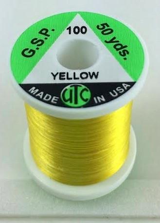 UTC Gel Spun 100 Denier GSP Thread Yellow Threads