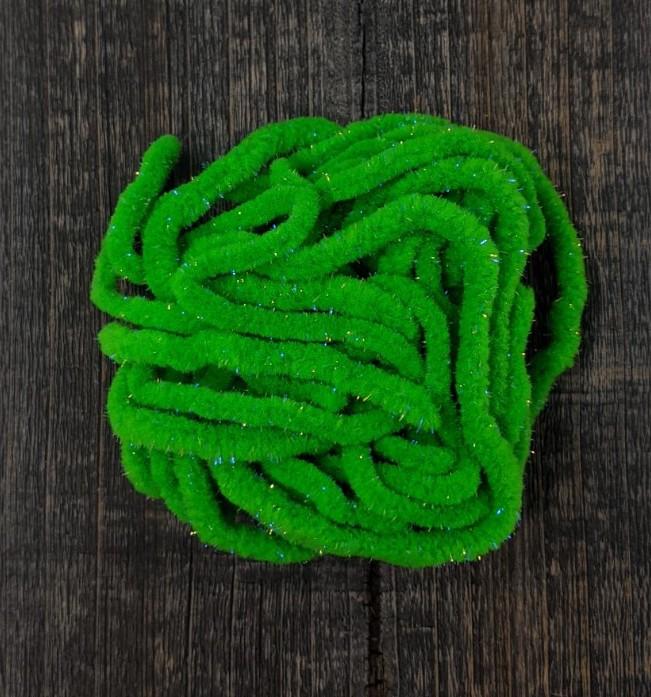 UV Galaxy Mop Chenille 132 Fl Green Chenilles, Body Materials