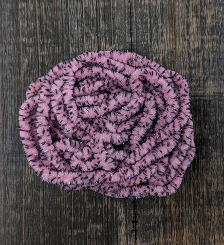 UV Mottled Galaxy Mop Chenille 138 Fl Pink Chenilles, Body Materials