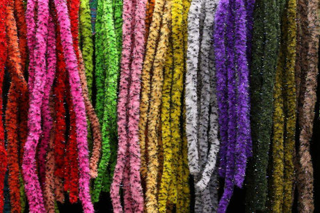 UV Mottled Galaxy Mop Chenille Chenilles, Body Materials