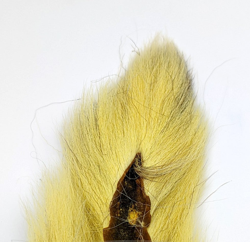 UV2 Pastel Northern Bucktail #383 Pastel Yellow Hair, Fur