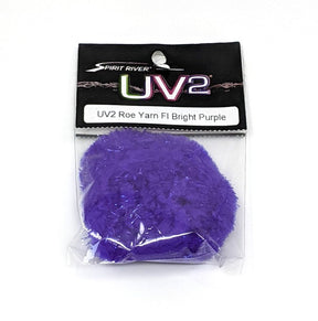 UV2 Roe Yarn Fl Bright Purple Chenilles, Body Materials
