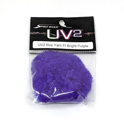 UV2 Roe Yarn Fl Bright Purple Chenilles, Body Materials