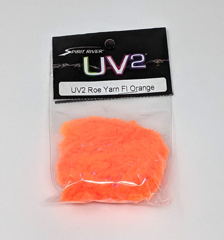 UV2 Roe Yarn Fl Orange Chenilles, Body Materials