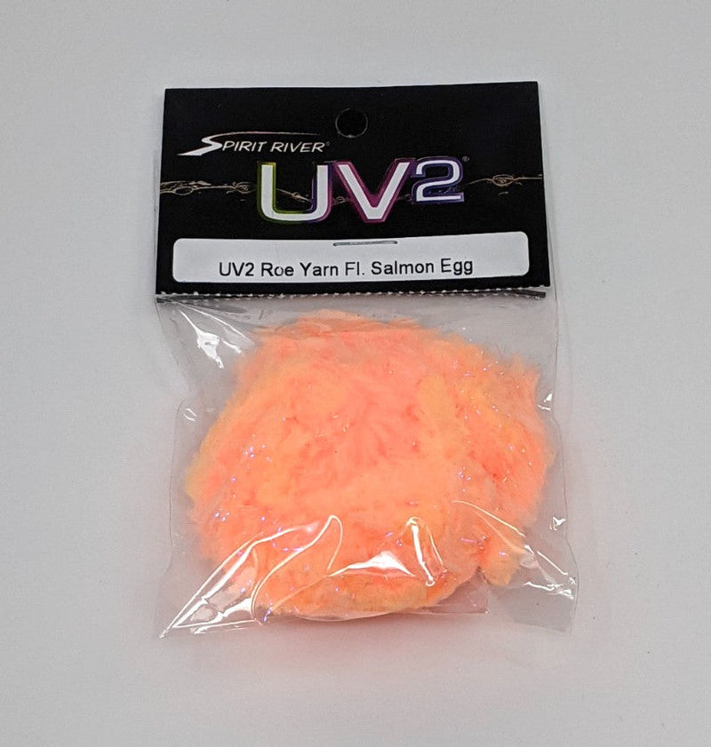 UV2 Roe Yarn Fl Salmon Egg Chenilles, Body Materials