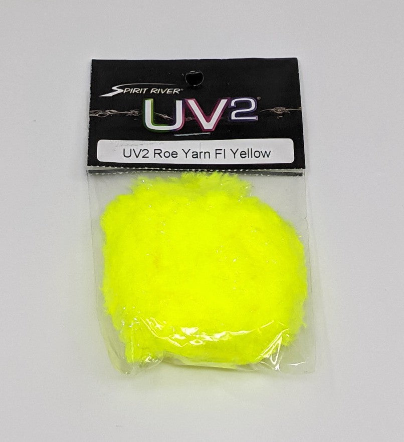 UV2 Roe Yarn Fl Yellow Chenilles, Body Materials