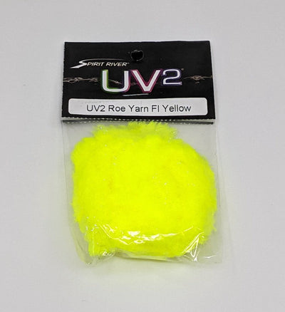 UV2 Roe Yarn Fl Yellow Chenilles, Body Materials