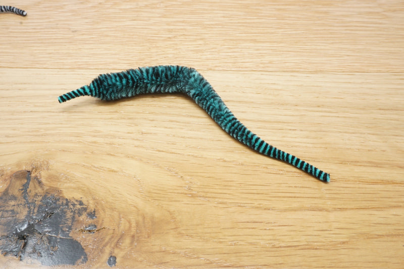 Variegated Mini Mangum Dragon Tail Chenilles, Body Materials