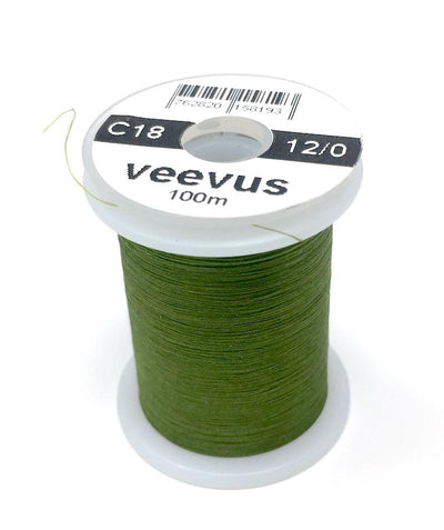Veevus 12/0 Tying Thread #263 Olive Threads