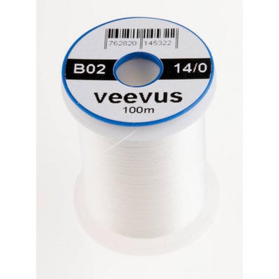 Veevus 14/0 Tying Thread White #377 Threads