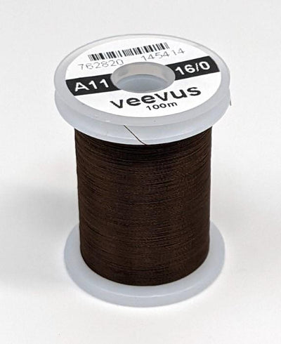 Veevus 16/0 Tying Thread #40 Brown Threads