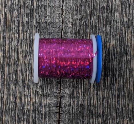 Veevus Holographic Tinsel Fuschia / Large Wires, Tinsels