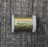 Veevus Holographic Tinsel Gold / Large Wires, Tinsels