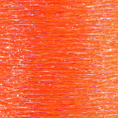 Veevus Mini Flat Braid Fl. Orange Chenilles, Body Materials