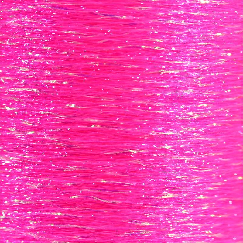 Veevus Mini Flat Braid Fl. Pink Chenilles, Body Materials