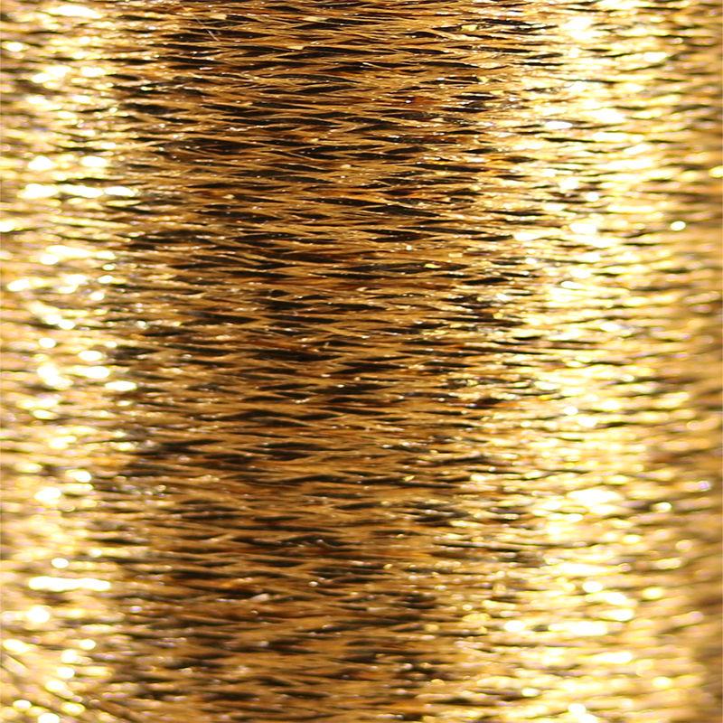 Veevus Mini Flat Braid Shiny Gold Chenilles, Body Materials