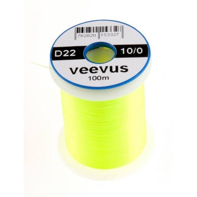 Veevus Tying Thread 10/0 Fl Yellow Chartreuse 