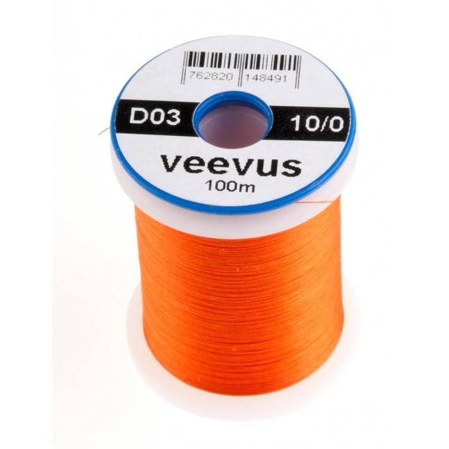 Veevus Tying Thread 10/0 Orange #271 Threads