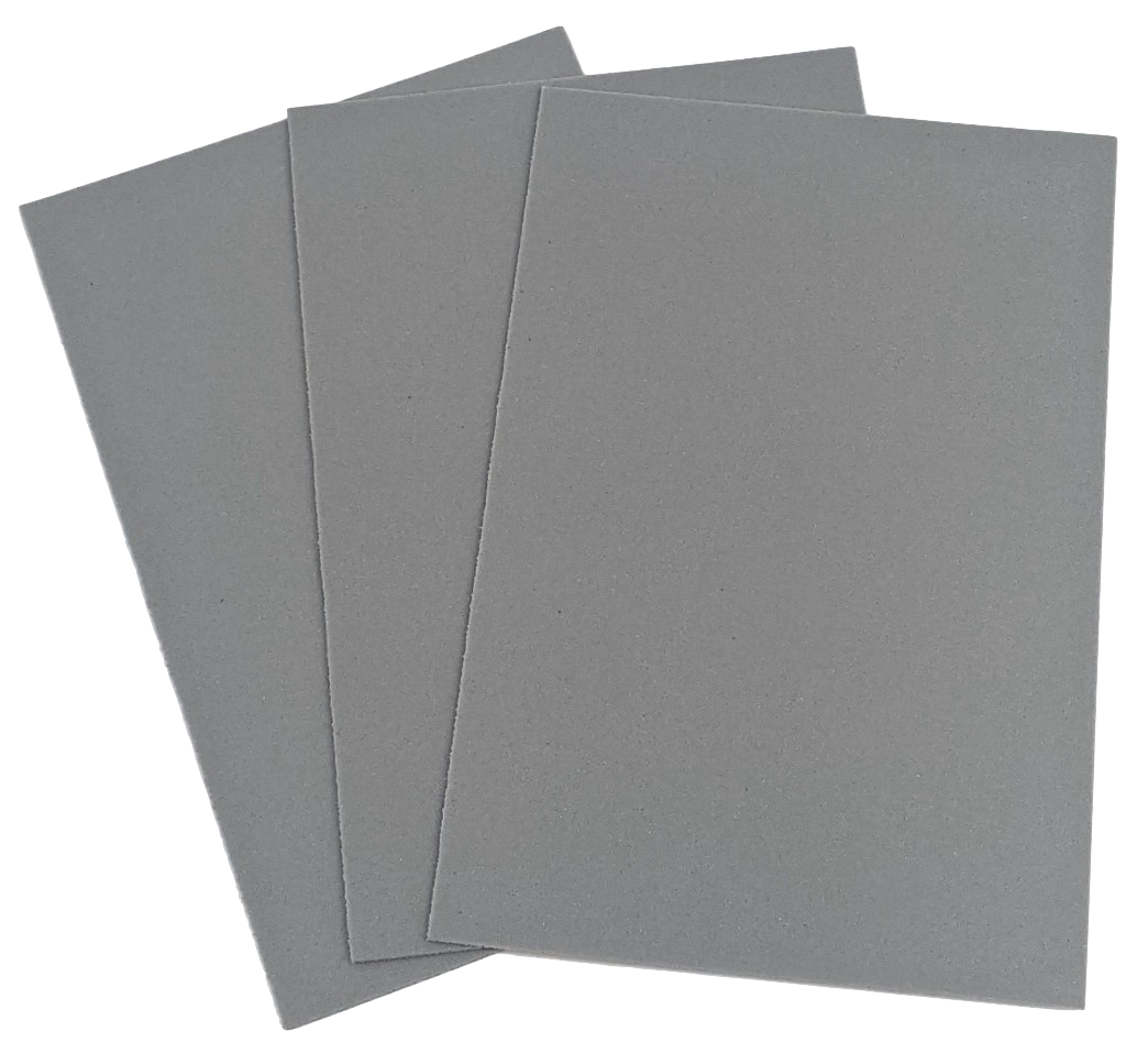 Wapsi 1mm Fly Foam Light Gray Chenilles, Body Materials