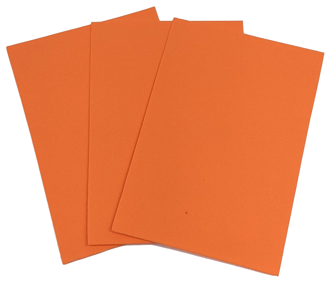 Wapsi 1mm Fly Foam Orange Chenilles, Body Materials