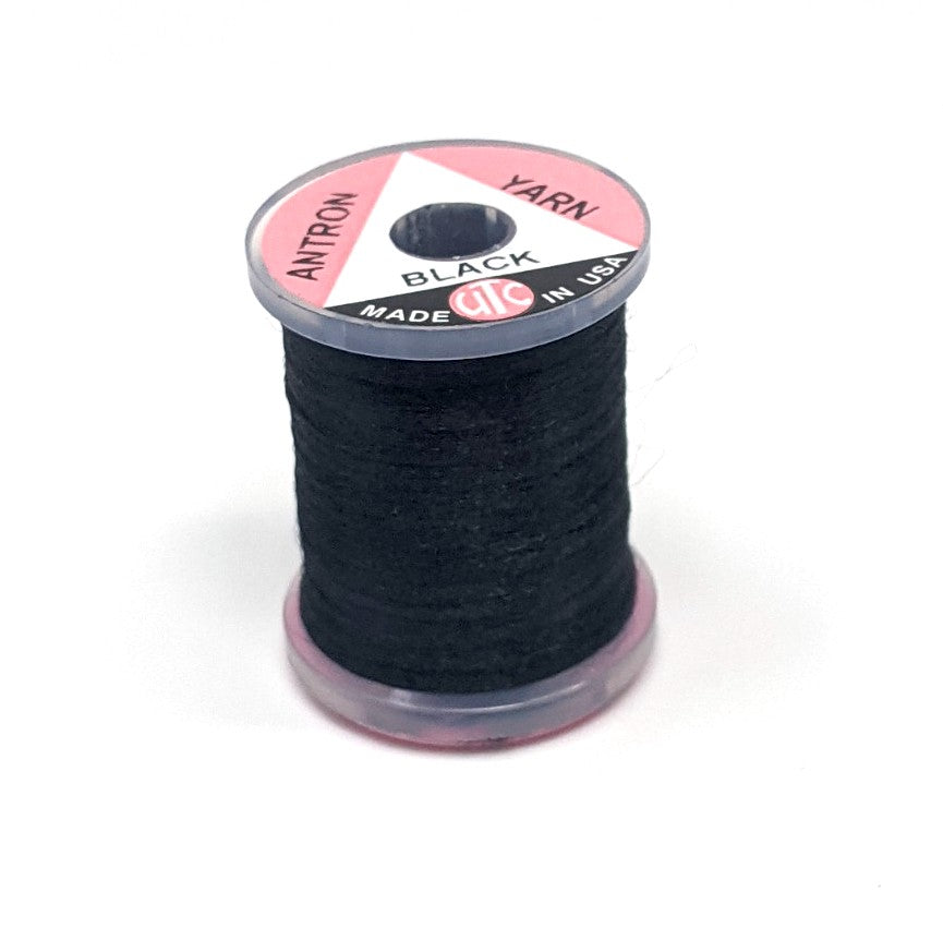 Wapsi Antron Yarn Spool Black Chenilles, Body Materials