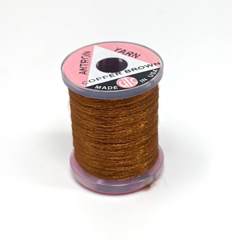 Wapsi Antron Yarn Spool Copper Brown Chenilles, Body Materials