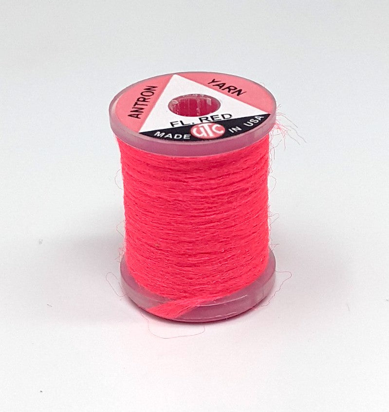 Wapsi Antron Yarn Spool Fl  Red Chenilles, Body Materials