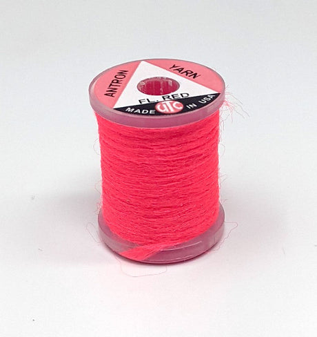Wapsi Antron Yarn Spool Fl  Red Chenilles, Body Materials