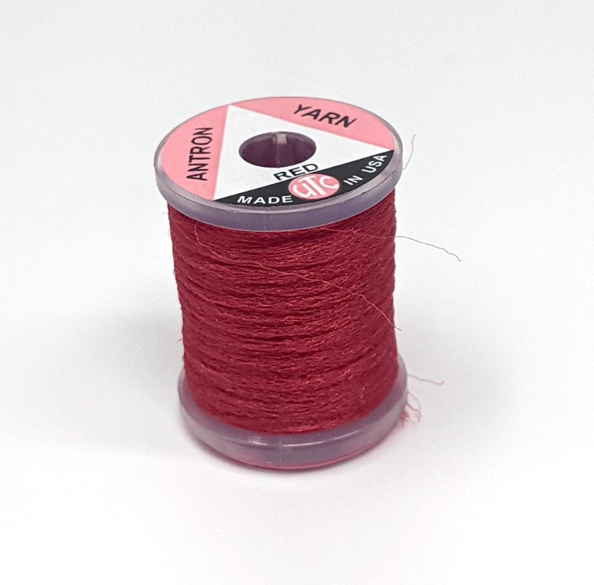 Wapsi Antron Yarn Spool Red Chenilles, Body Materials