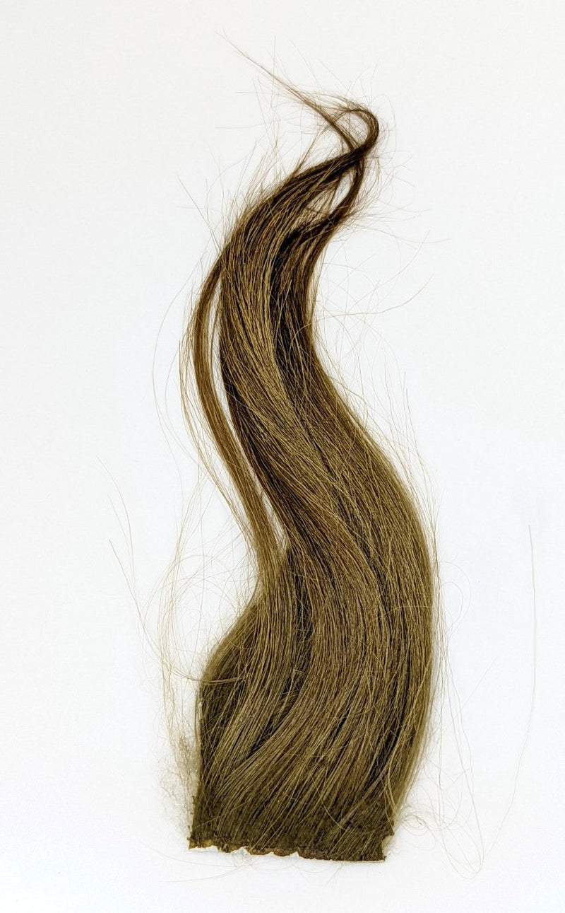 Wapsi Arctic Goat Hair Brown Olive Hair, Fur