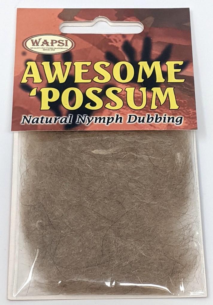 Wapsi Awesome Possum Dubbing Bleached Ginger Dubbing