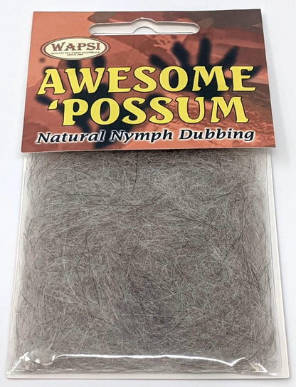 Wapsi Awesome Possum Dubbing Natural White Dubbing