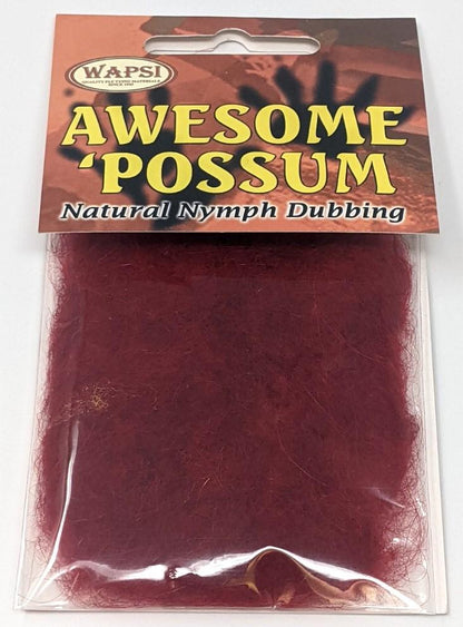 Wapsi Awesome Possum Dubbing Red Dubbing