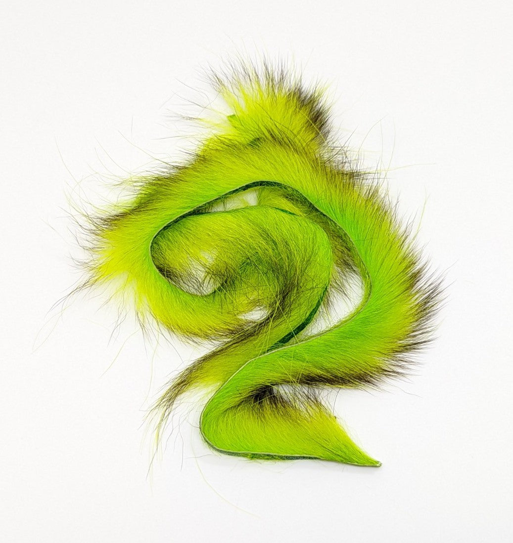 Wapsi Awesome Possum Zonker Fl. Chartreuse Hair, Fur