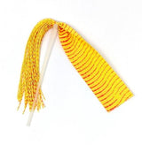 Wapsi Barred Medium Round Rubber Yellow Red Rubber Legs