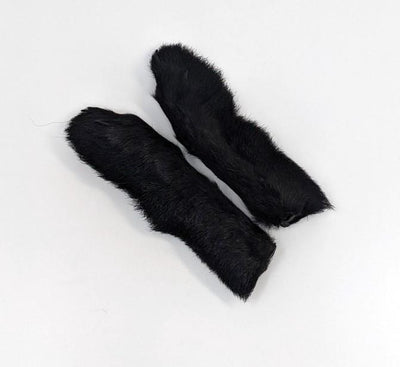 Wapsi Black Jack Rabbit Winter Shoes Hair, Fur