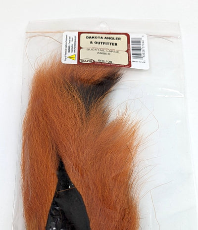 Wapsi Bucktail Large Amber Hair, Fur