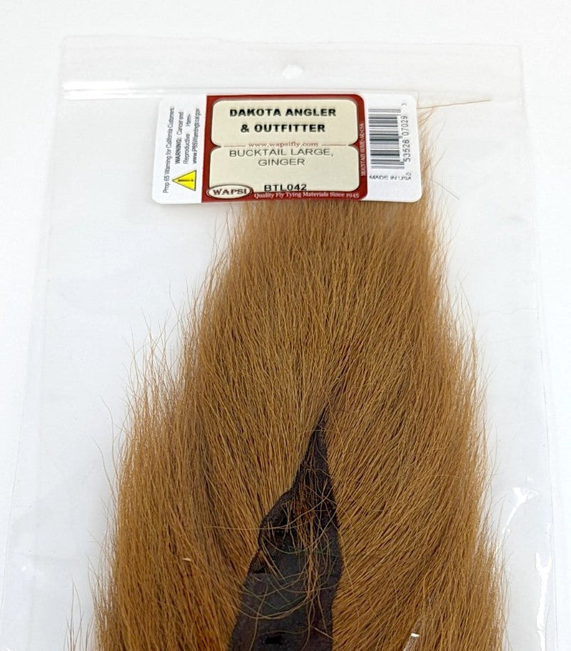 Wapsi Bucktail Large Ginger Hair, Fur